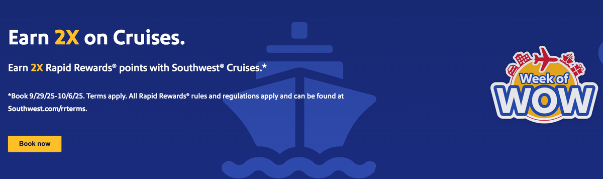 Southwest cruises